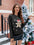 Sequin Reindeer Graphic Sweater