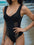 V-Neck Wide Strap Lace Bodysuit