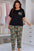 Plus Size Floral Lounge Set