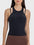 Cutout Round Neck Racerback Tank