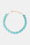 Zinc Alloy Resin Necklace
