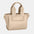 David Jones Small Handbag with Embossed Pattern Handles