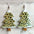 Christmas Themed Acrylic Dangle Earrings