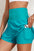 Pocketed High Waist Swim Shorts