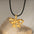 18K Gold-Plated Bow Pendant Necklace