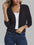 Basic Open Front Cardigan
