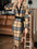 Plaid V-Neck Wrap Dress