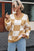 Checkered Exposed Seam Sweater