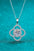 1 Carat Moissanite Necklace in Sterling Silver