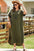 Plus Size V-Neck Maxi Dress