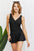 Marina West Swim Black Clear Waters Swim Dress