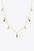 18K Gold Plated Multi-Charm Chain Necklace