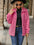 Fuzzy Pocketed Zip Up Jacket
