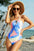 Tie-Dye One-Piece Swimwear