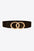 Zinc Alloy Buckle Elastic PU Belt