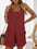 Waffle-Knit Scoop Neck Romper