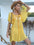 Flutter Sleeve Cover-Up Dress