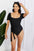 Marina West Puff Sleeve One-Piece Swimsuit