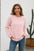 Dropped Shoulder Fuzzy Sweater