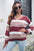 Striped V-Neck Sweater
