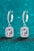 Moissanite 925 Sterling Silver Drop Earrings