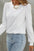 Textured Round Neck Long Sleeve Top