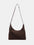 Suede Adjustable Strap Shoulder Bag