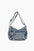 Adjustable Strap Denim Crossbody Bag