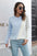Color Block Round Neck Sweater