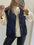 Button Up Vest Coat with Pockets