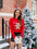 Sequin Reindeer Graphic Sweater