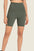 Seamless High-Rise Wide Waistband Biker Shorts