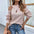 Crisscross Cold-Shoulder Sweater