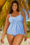 Full Size Adjustable Strap Tankini Set