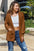 Full Size Teddy Hooded Jacket