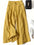 Full Size Half Elastic Waist Wide Leg Pants