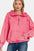 Zenana Drawstring Half Zip Hoodie