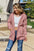 Full Size Teddy Hooded Jacket