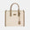 David Jones PU Leather Contrast HandBag