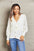 Chic Rib-Knit Plunge Cardigan