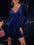 Surplice Mini Dress