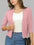 Basic Open Front Cardigan