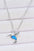 Opal Bird 925 Sterling Silver Necklace