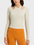 Halter Neck Long Sleeve Top