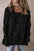 Pearl Detail Round Neck Long Sleeve Sweater