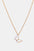 Butterfly Pendant Copper 14K Gold-Plated Necklace