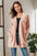 Cable-Knit Open Front Long Sleeve Cardigan