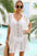 Plunge Dolman Sleeve Cover-Up Dress