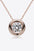 Adored 1 Carat Moissanite Pendant 925 Sterling Silver Necklace