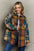 Plaid Shirt Jacket with Breast Pockets
